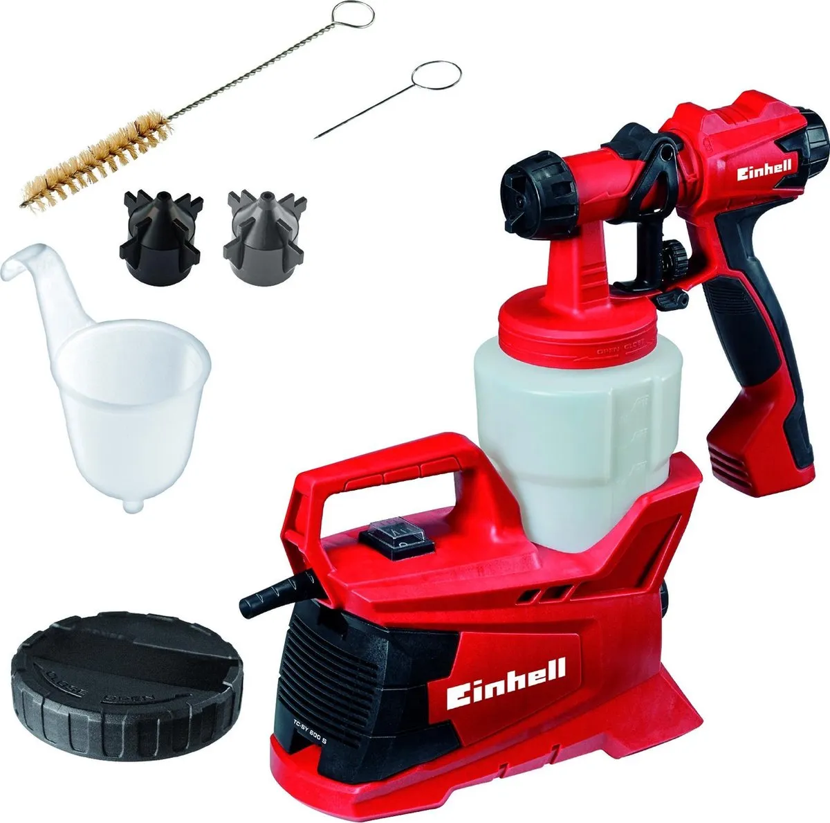 Einhell TC-SY 600 S Elektrische Verfspuit 600W - 800ml - Rood/Zwart