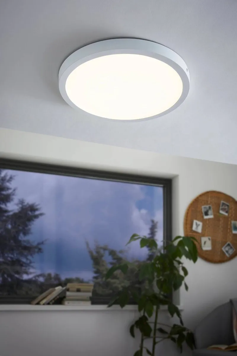 Eglo Fueva 1 Plafondlamp 40cm LED - 3000K Wit
