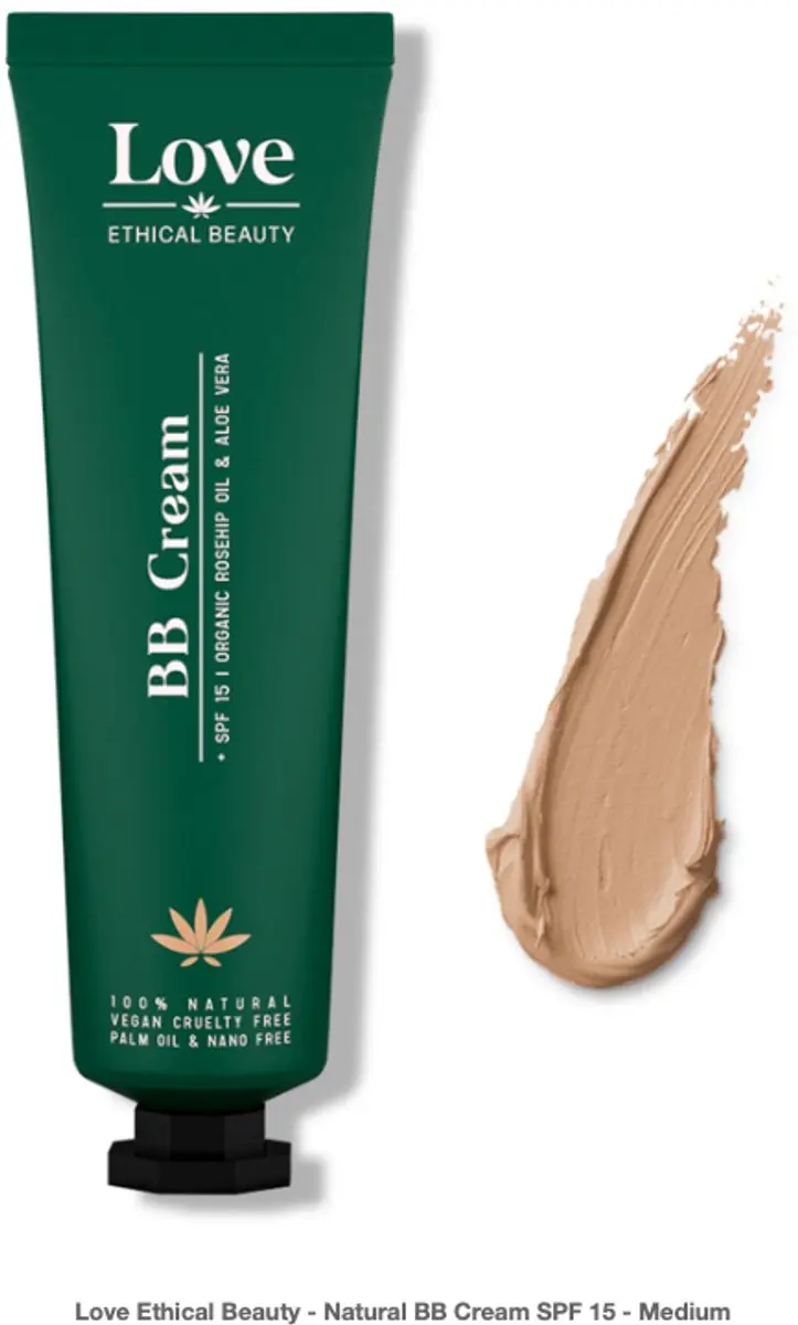 Love Ethical Beauty Natural BB Cream SPF 15 Medium 30ml