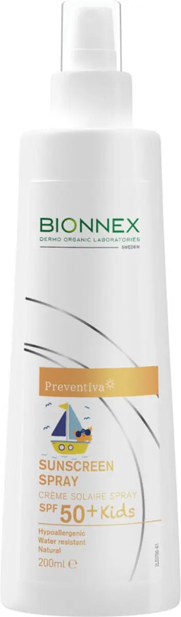 Bionnex Preventiva Zonnebrand Kids SPF 50+ 200ml