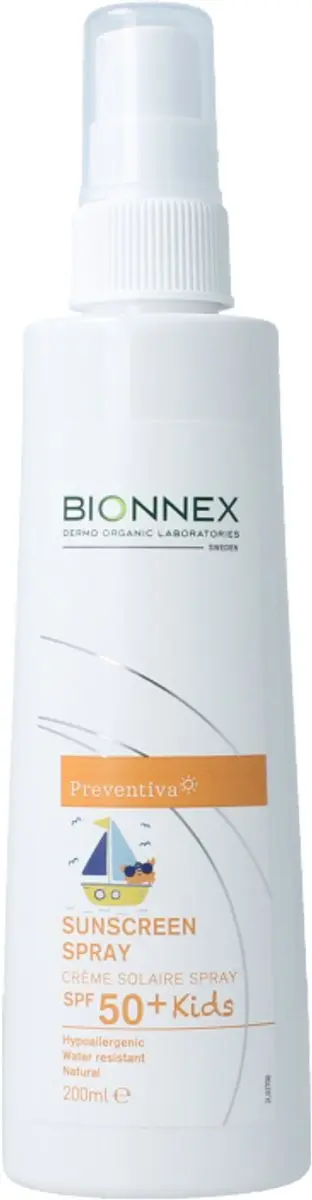 Bionnex Preventiva Zonnebrand Kids SPF 50+ 200ml