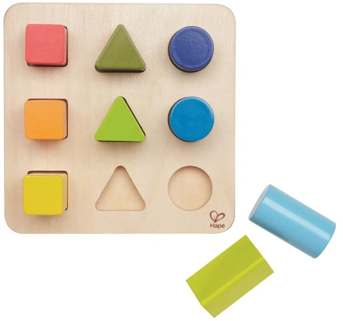 Hape Kleuren en Vormen Sorteerder E0426 - 9 Vormen