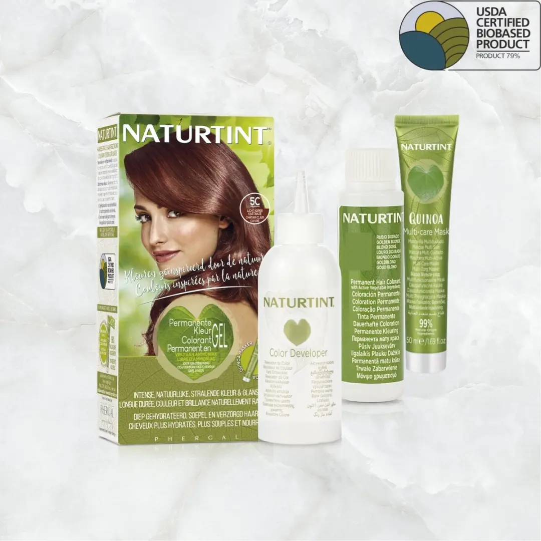 Naturtint Licht Koper Kastanje Haarkleur 170ml - Vegan