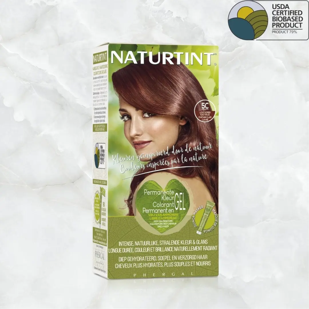 Naturtint Licht Koper Kastanje Haarkleur 170ml - Vegan