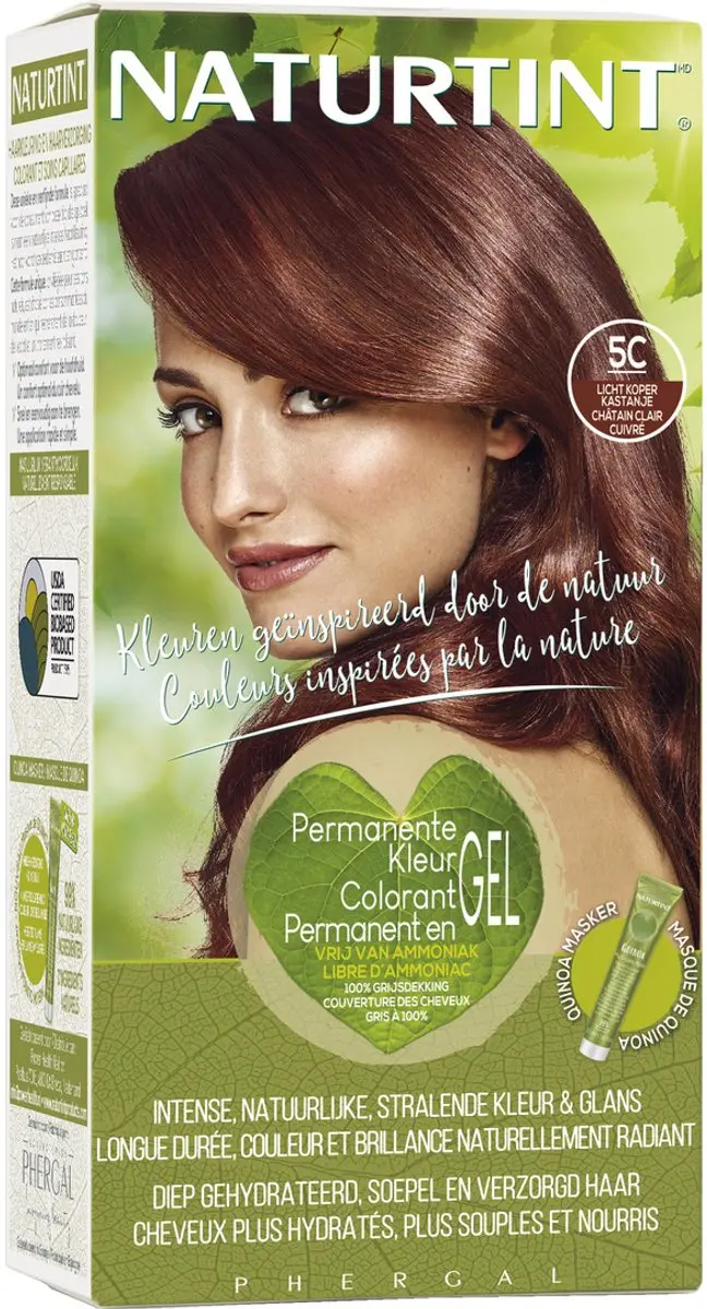 Naturtint Licht Koper Kastanje Haarkleur 170ml