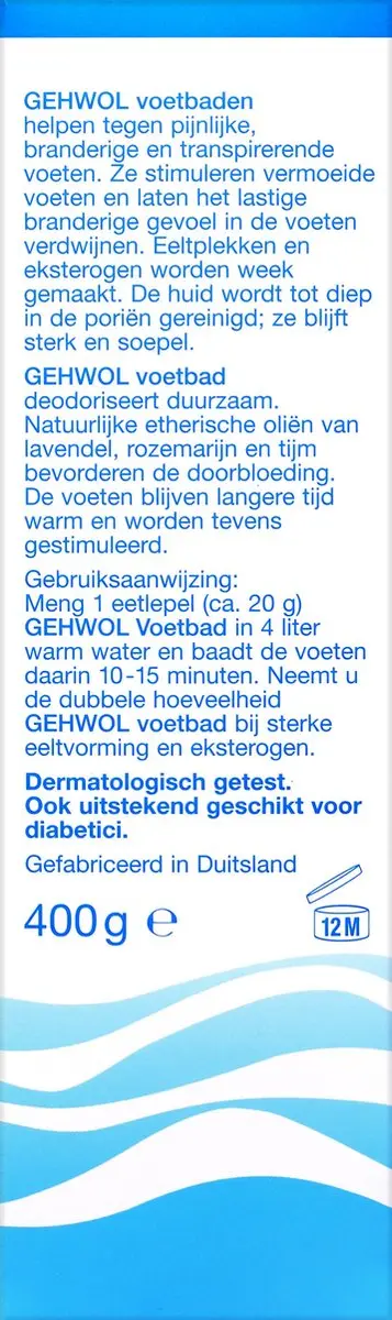 Gehwol Voetbad - Voetverzorging