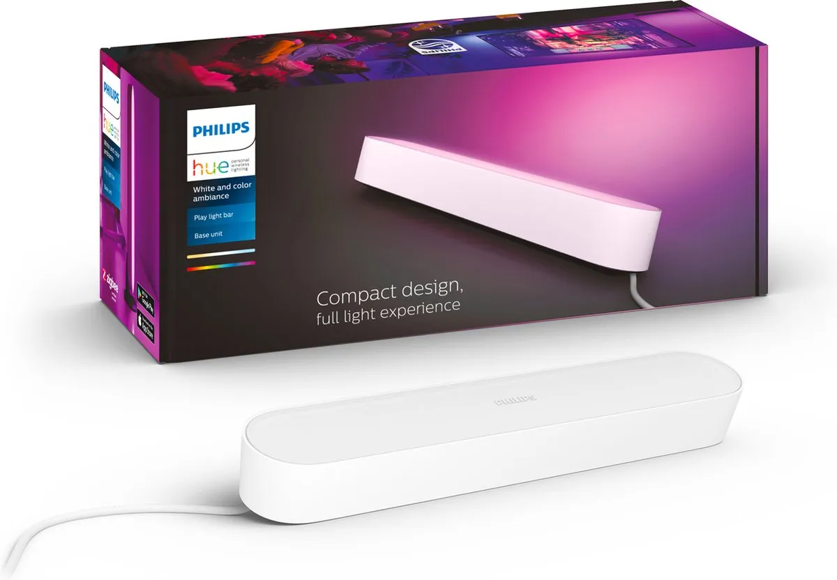 Philips Hue Play Lightbar - Wit - RGBW
