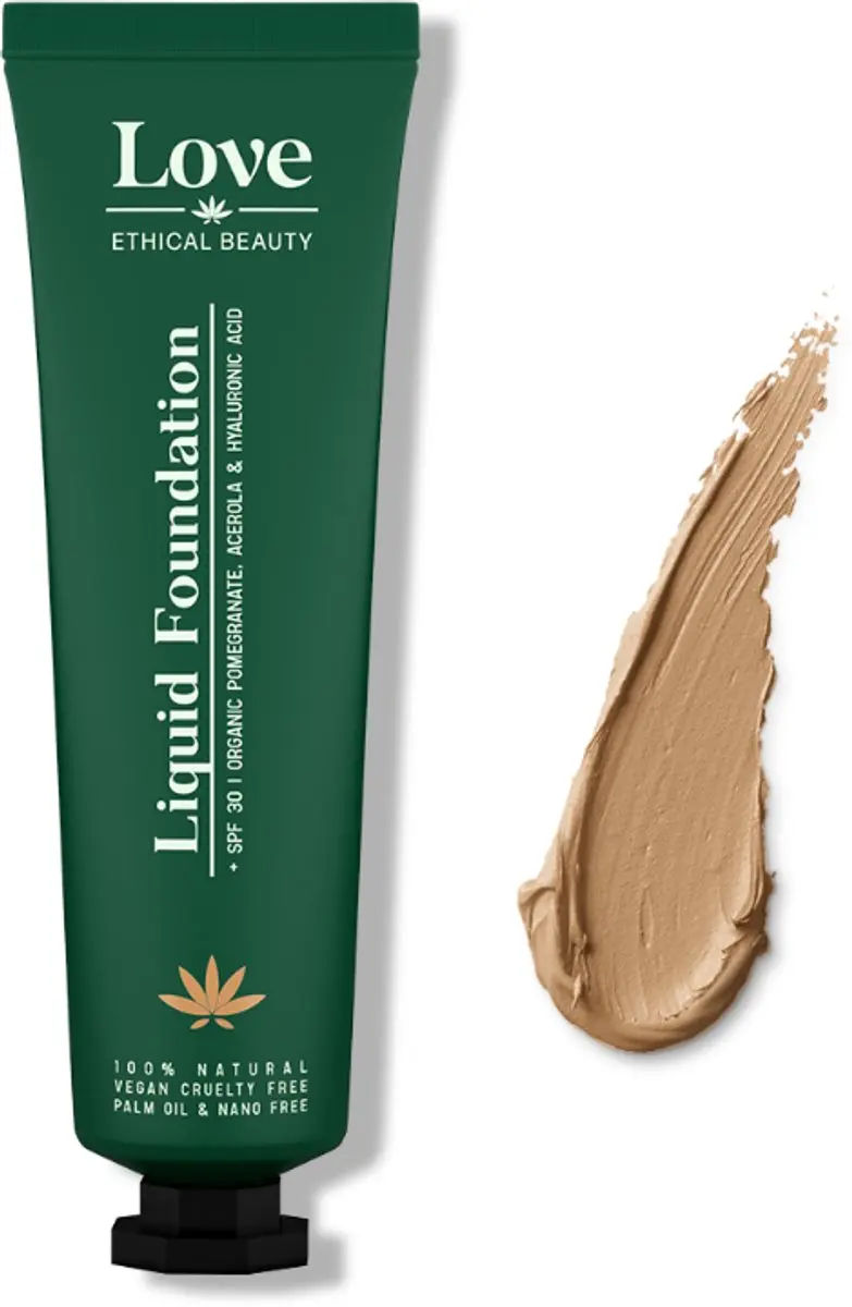 Love Ethical Beauty Natural Liquid Foundation SPF30