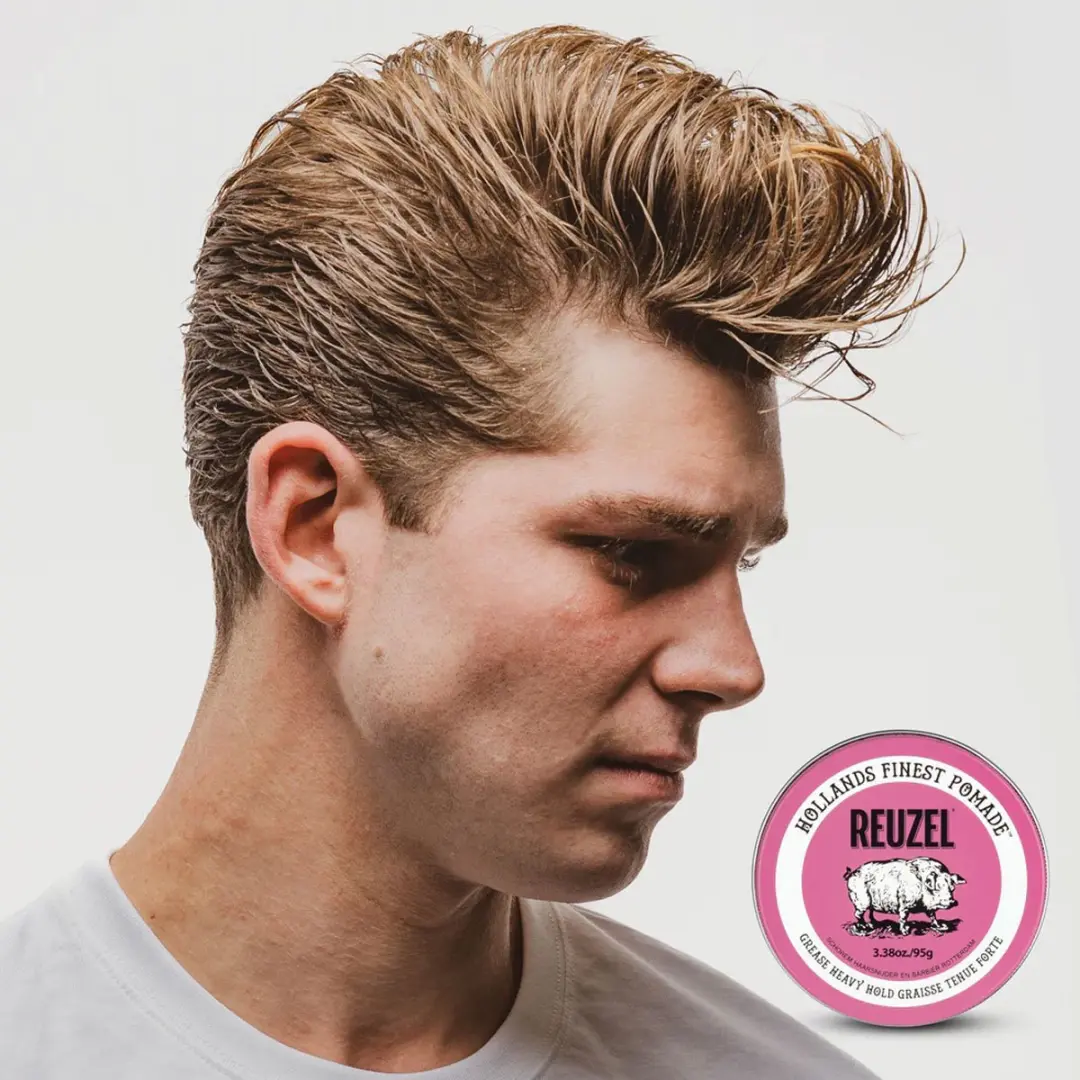 Reuzel Pomade Pink 95g - Heavy Hold