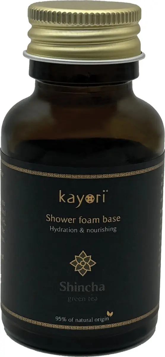 Kayori Lichaamsverzorging Mousse Shower Foam Base Shincha 50ml
