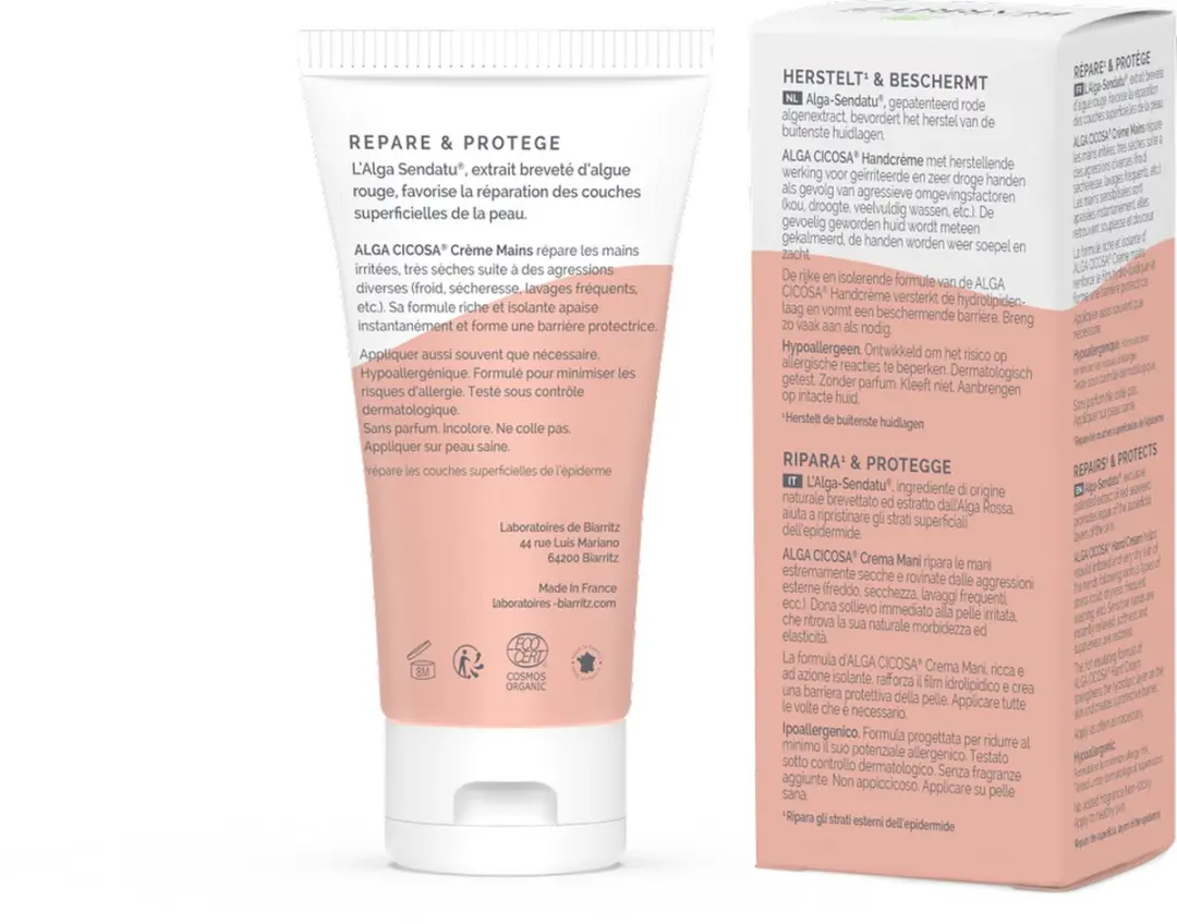 Laboratoires de Biarritz Alga Cicosa Handcrème 50ml