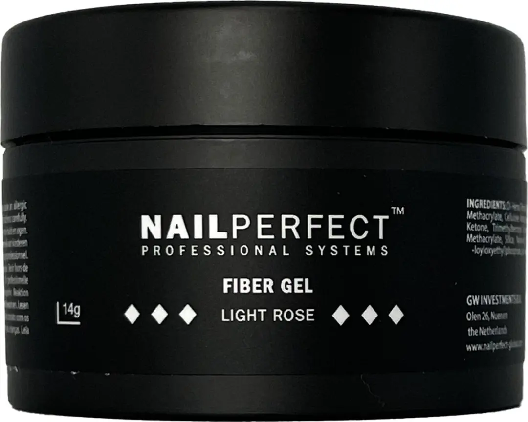 Nail Perfect Fiber Gel Light Rose 14g