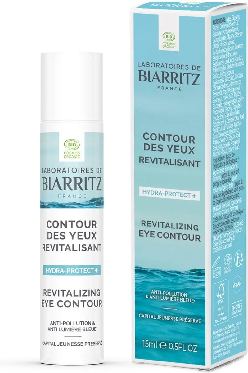 Laboratoires de Biarritz Hydra Protect+ Oogcontourcrème 15ml