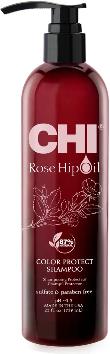Chi Natural Life Rose Hip Oil Shampoo 739ml