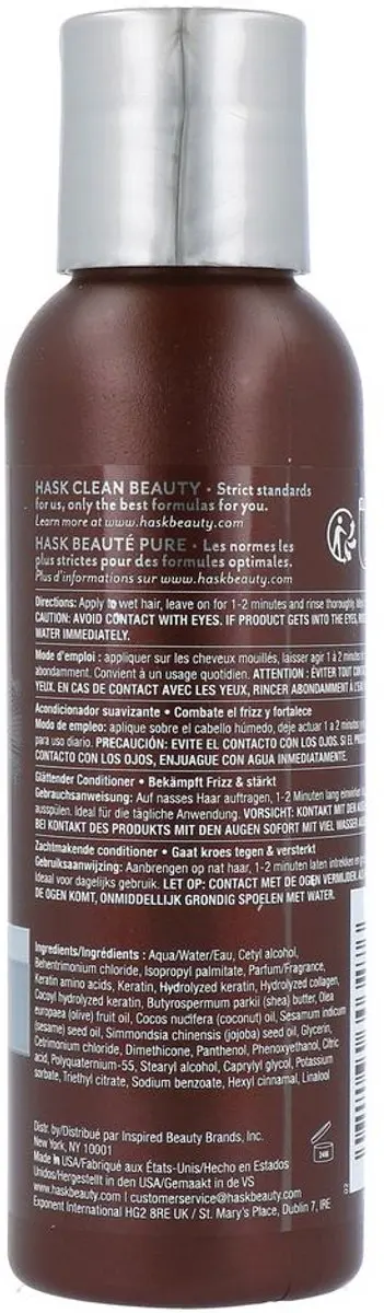 Hask Keratin Protein Smoothing Conditioner 98ml