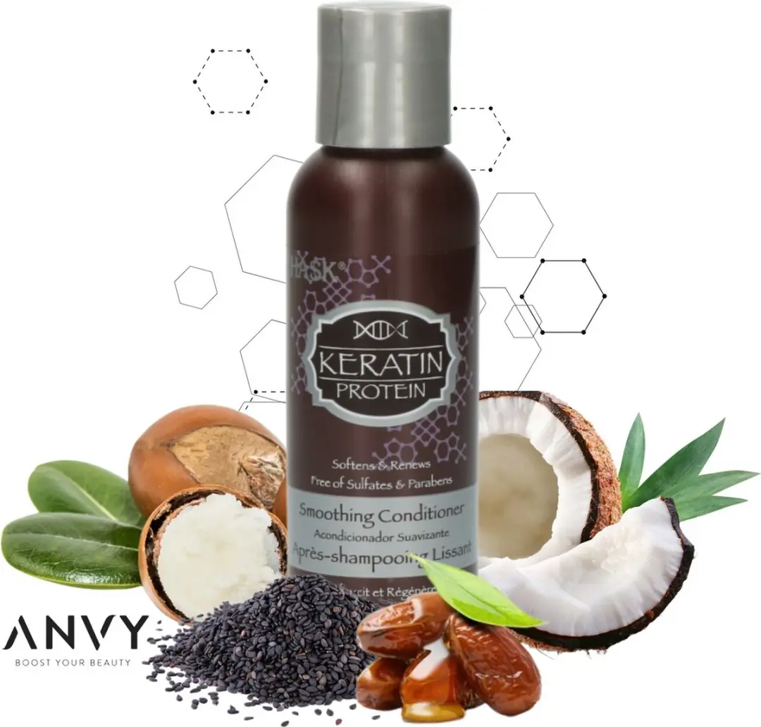 Hask Keratin Protein Smoothing Conditioner 98ml
