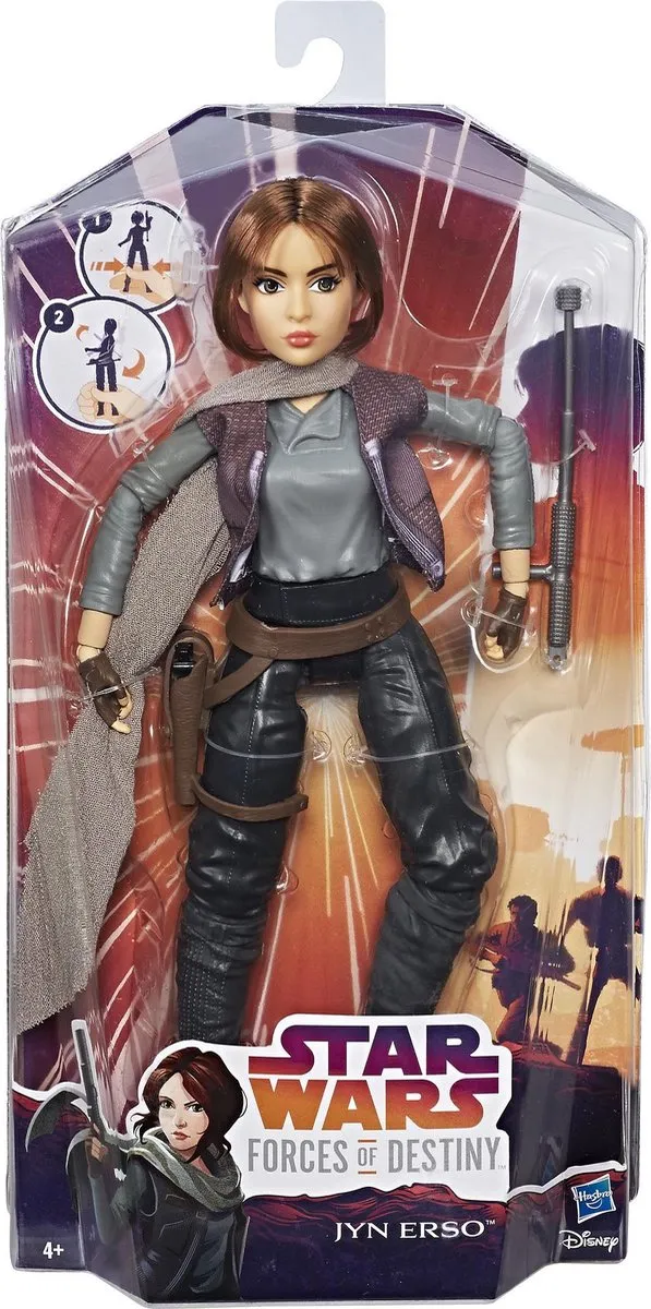 Star Wars Forces of Destiny Jyn Erso Speelfiguur 28cm - C1624ES00
