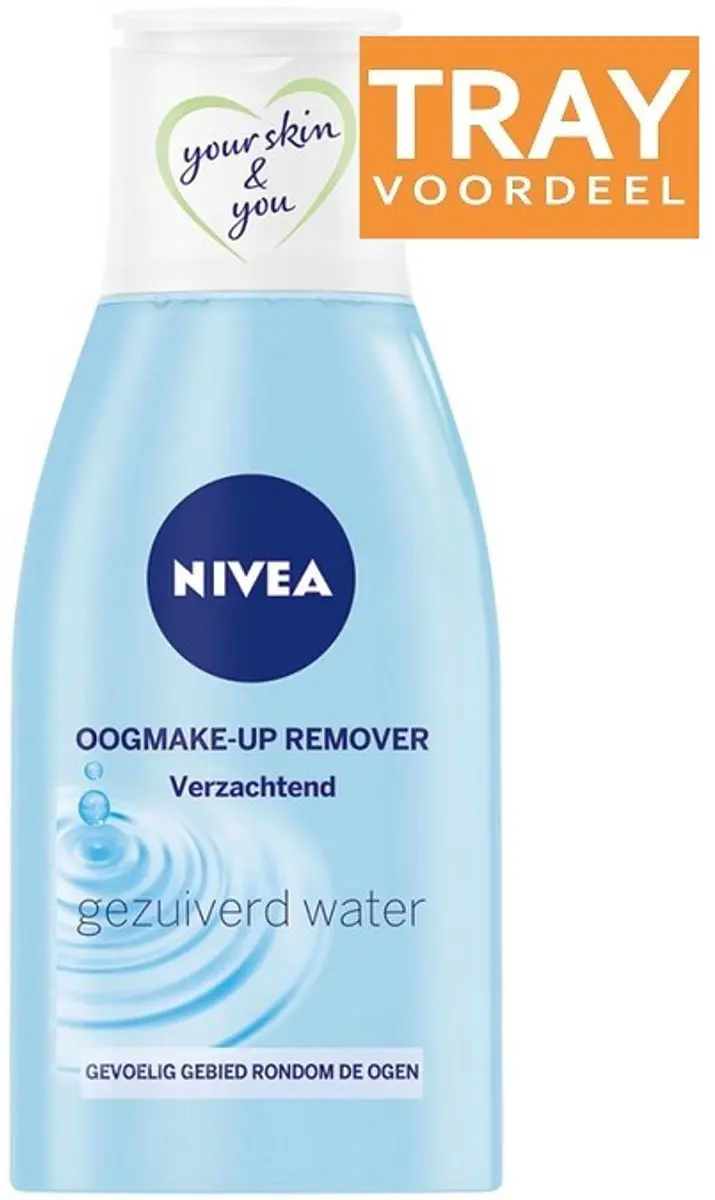 NIVEA Verzachtend Oogmake-up Remover 12x125ml