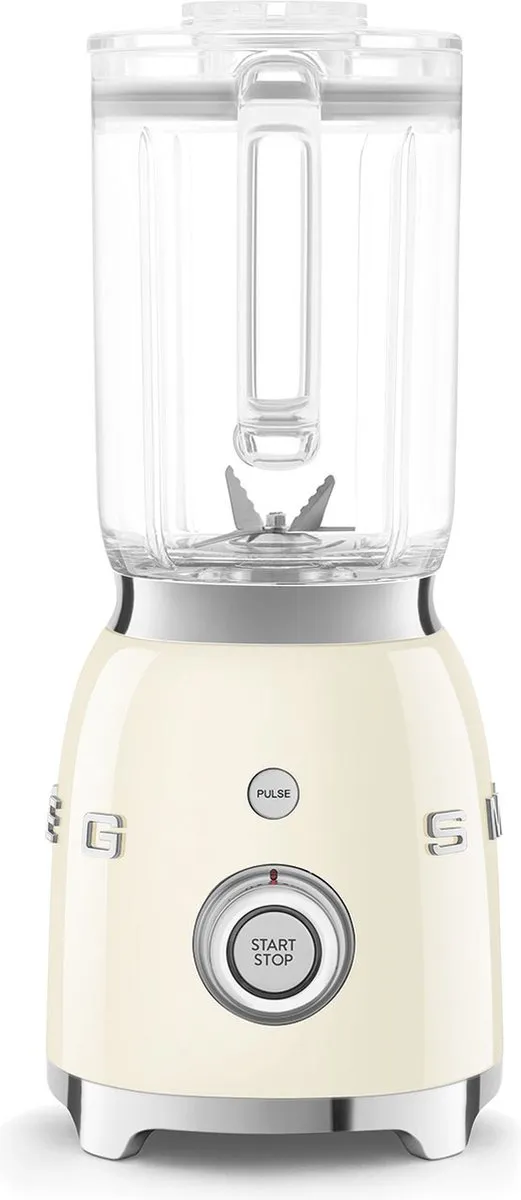 Smeg BLF03 Blender 800W 1,5L - Crème - Jaren '50 Stijl