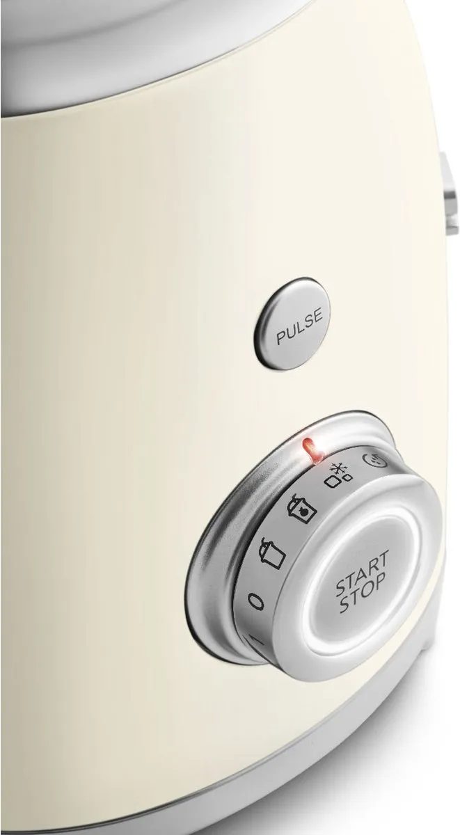 Smeg BLF03 Blender 800W 1,5L - Crème - Jaren '50 Stijl