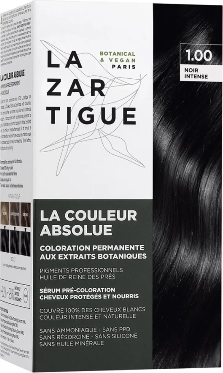 Lazartigue La Couleur Absolue Permanent Haircolour 5.00 Light Chestnut