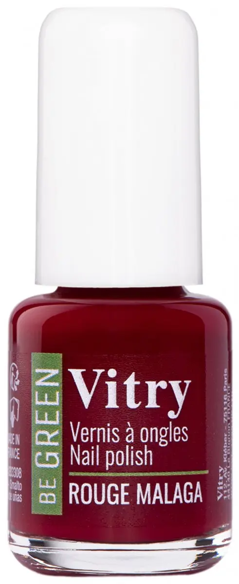 Vitry Be Green Nagellak Malaga Rood 6ml