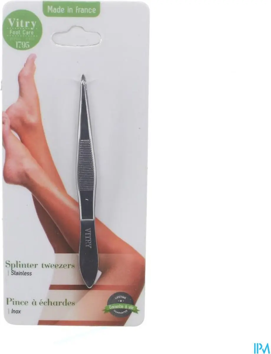 Vitry Classic Pincet Splinters Inox 1082