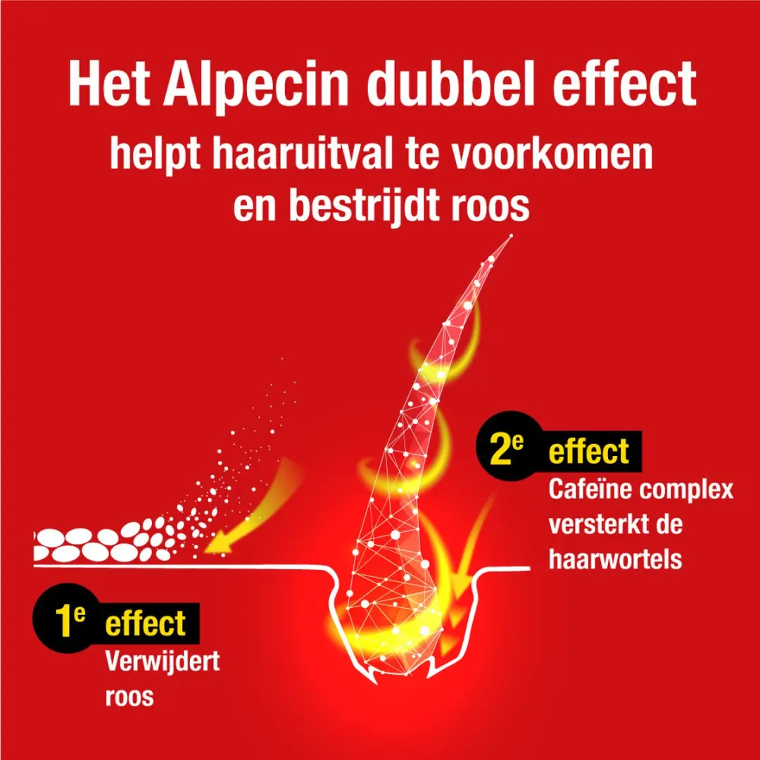 Alpecin Double Effect Shampoo 200ml - 2 Stuks