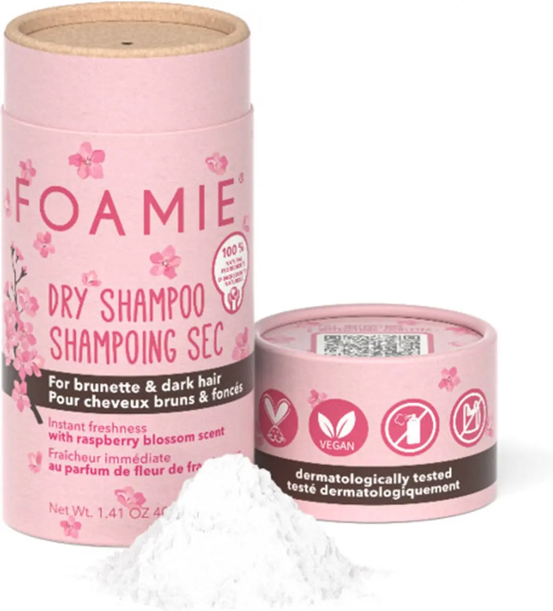 Foamie Droogshampoo Berry Brunette 40g
