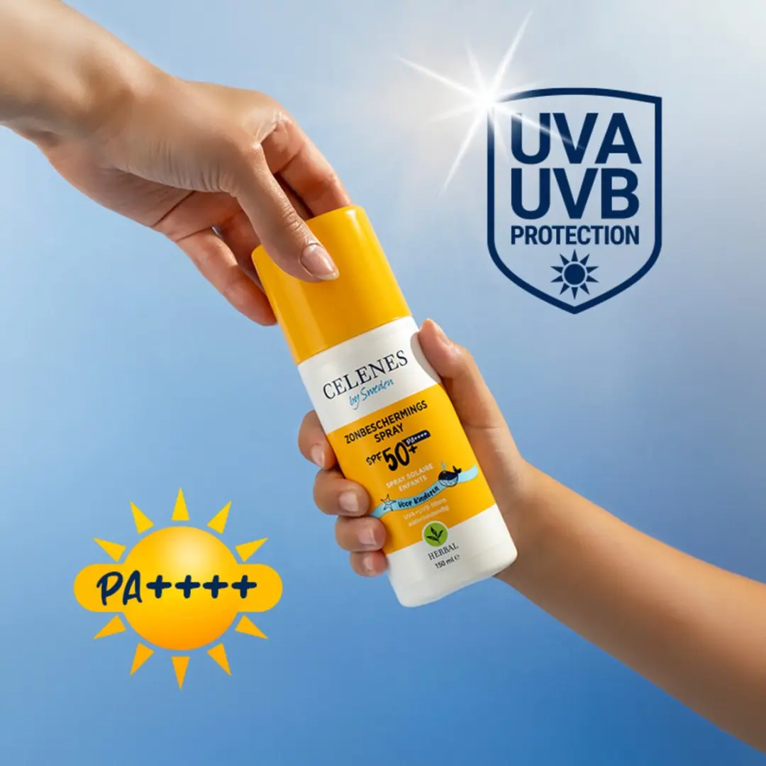 Celenes by Sweden Organic Zonnecrème SPF50 Kind 150ml