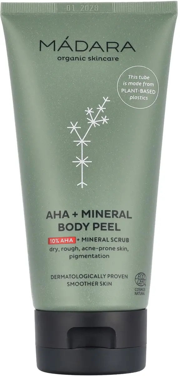 MÁDARA Aha+Mineral Lichaamspeeling 175ml