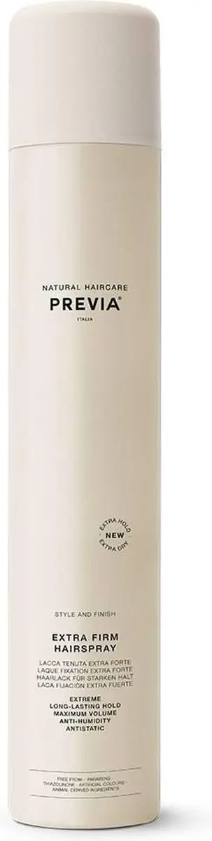 Previa Natural Haircare Haarlak Style and Finish Extra Firm 400ml