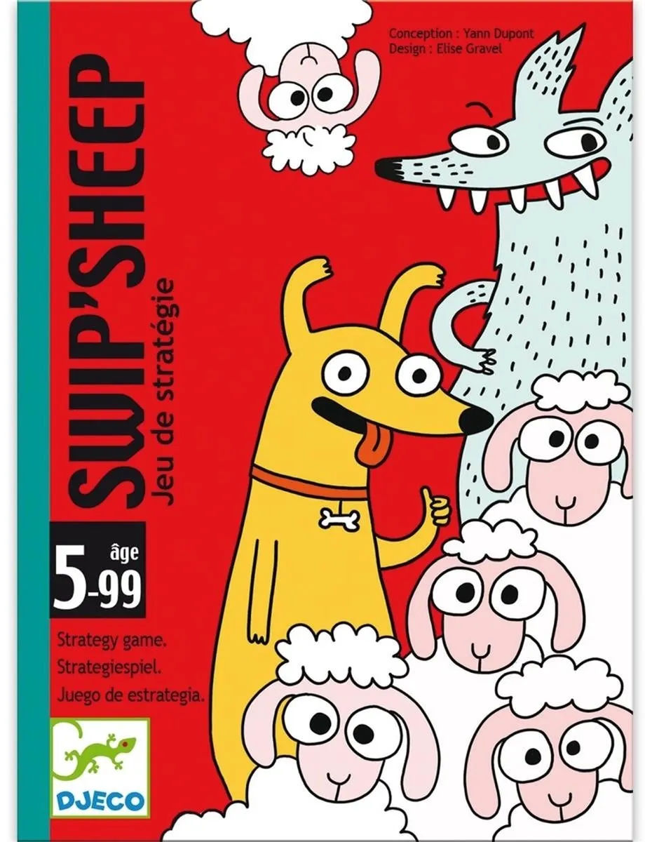 Djeco Swip'Sheep Kaartspel DJ05145