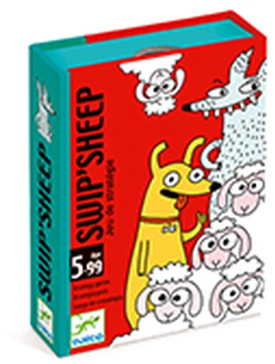 Djeco Swip'Sheep Kaartspel DJ05145 - 3-5 Spelers