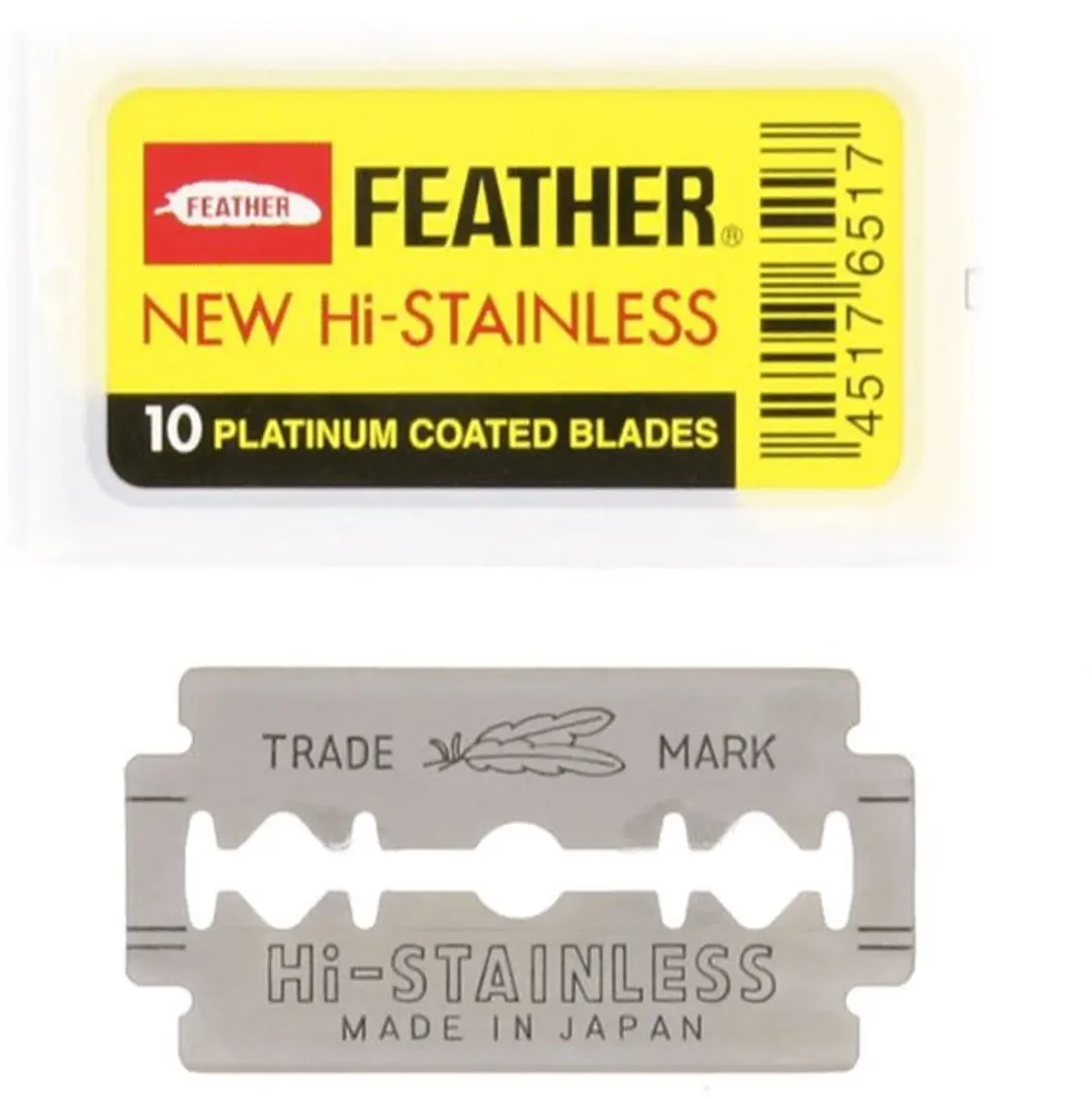 Feather Klassiek Scheermesje 10 Stuks