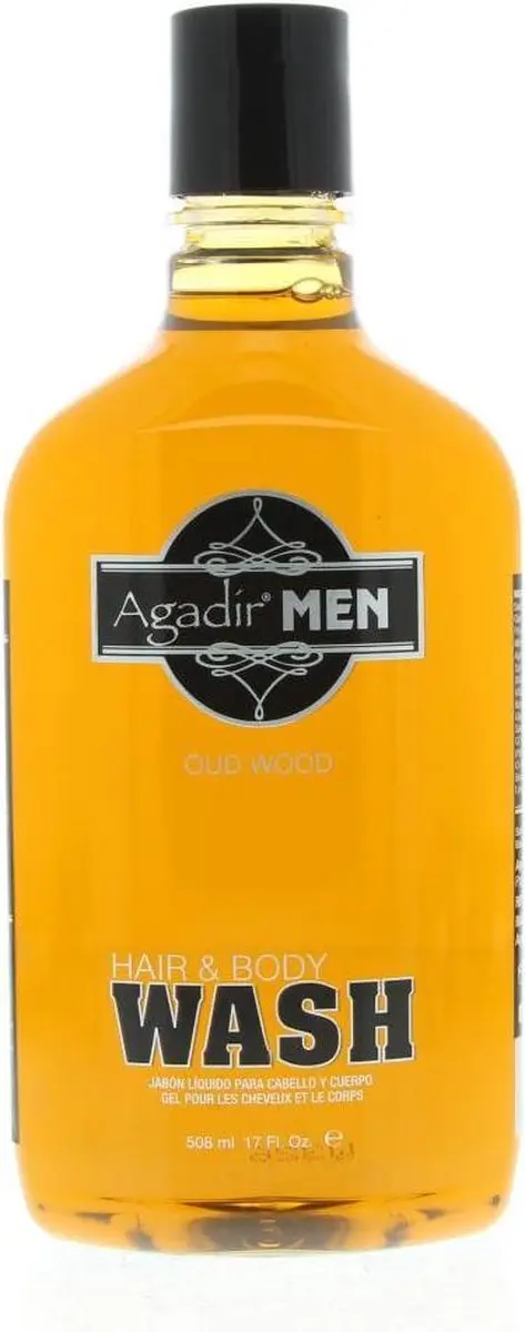 Agadir Gel Men Oud Wood Hair & Body Wash 508ml