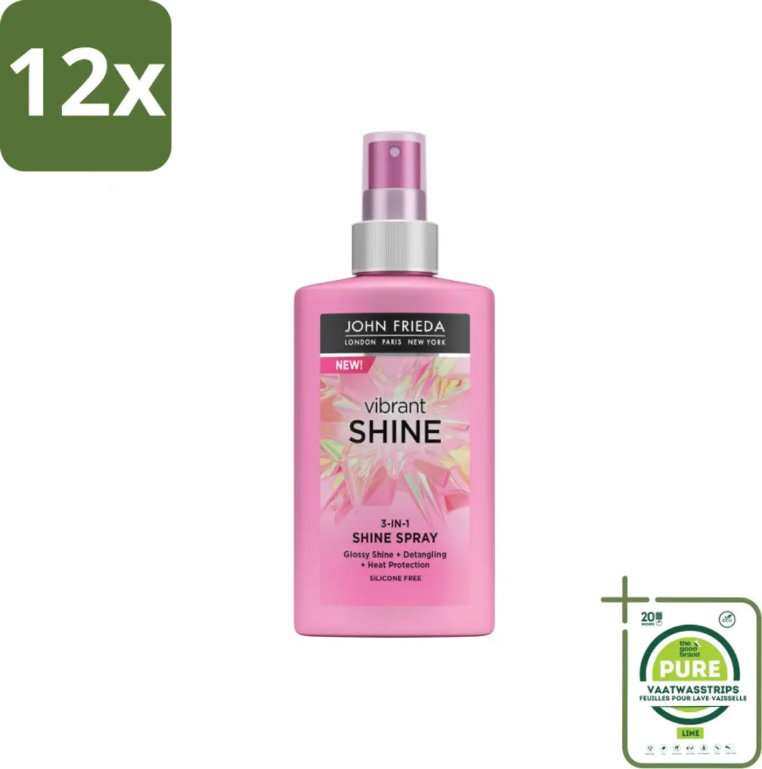 John Frieda Vibrant Shine Colour 3-in-1 Glansspray
