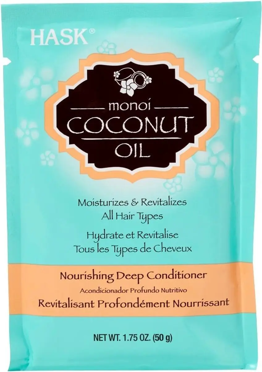 Hask Conditioner Monoi Coconut Oil - 50ml - afbeelding 6 van 6