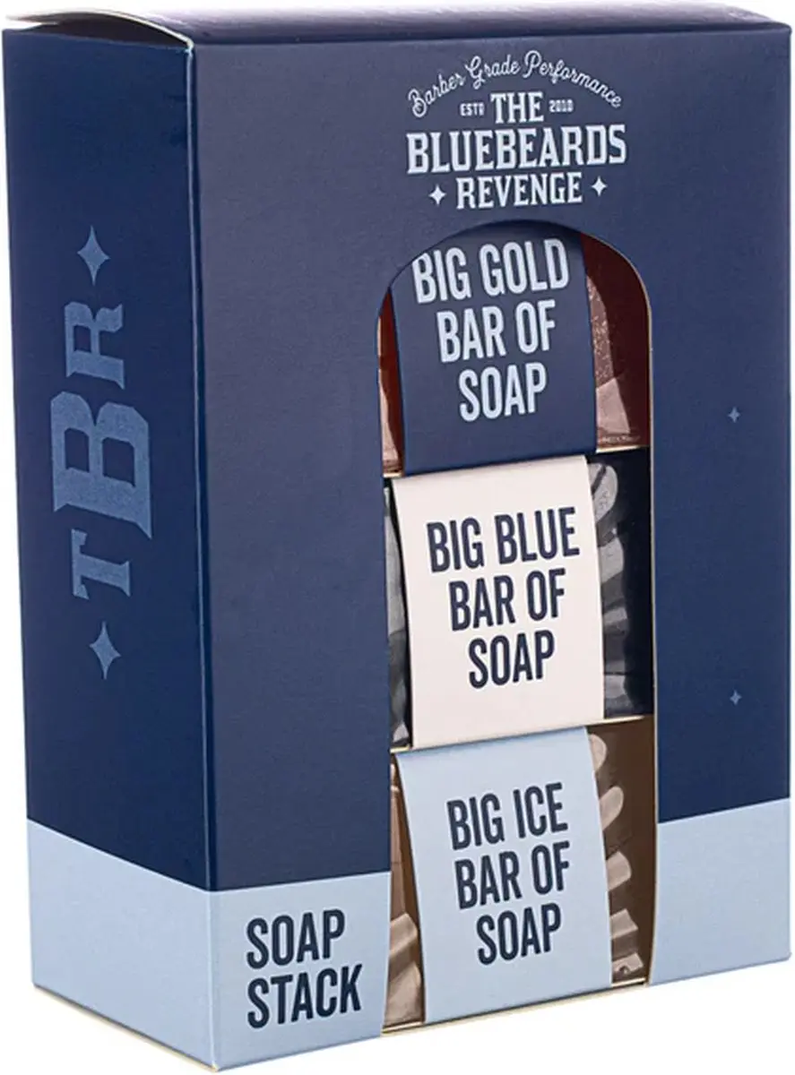 The Bluebeards Revenge Body & Skincare Zeep - 3 Stuks - afbeelding 6 van 6