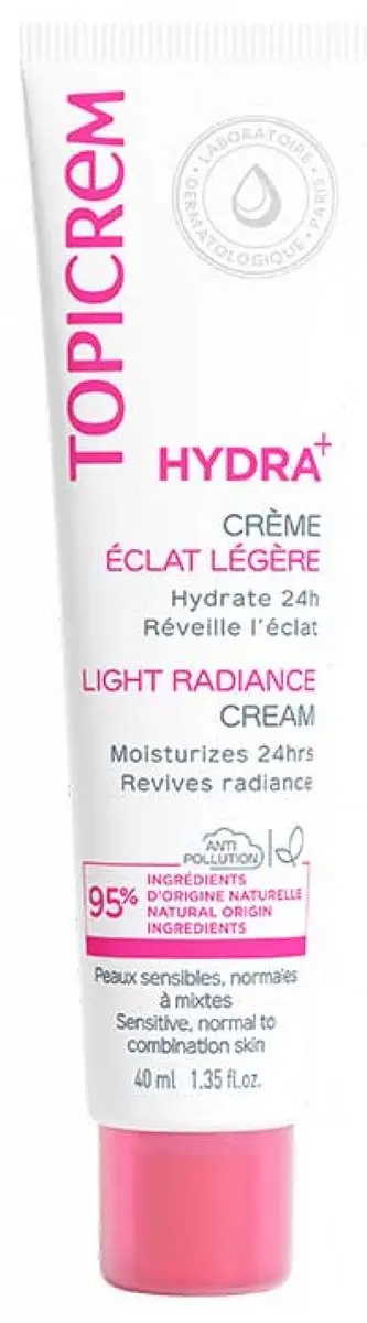 Topicrem Crème Face Care Hydra+ Light 40ml