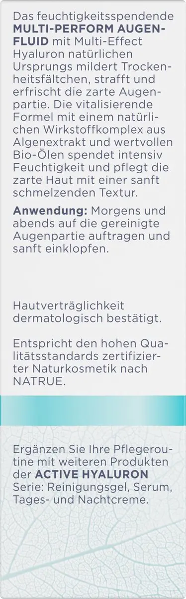 Heliotrop Active Hyaluron Ogen Vloeistof 20ml