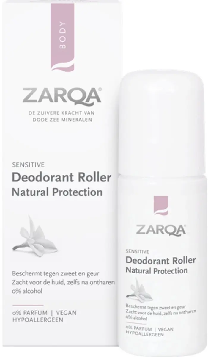 Zarqa Deodorant Roller Sensitive 50ml - 0% Aluminium