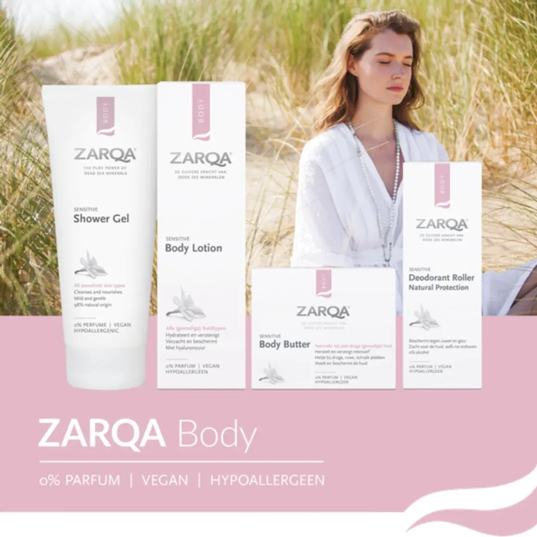 Zarqa Deodorant Roller Sensitive 50ml - 0% Aluminium
