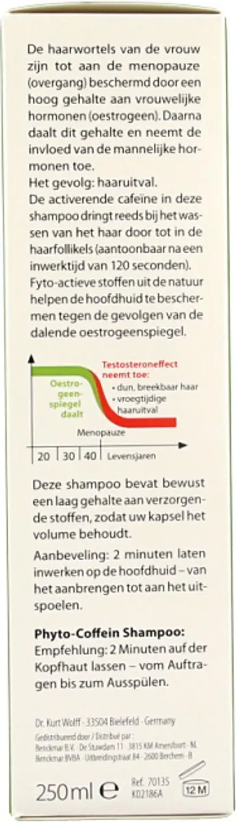 Plantur 39 Cafeïne Shampoo 250ml