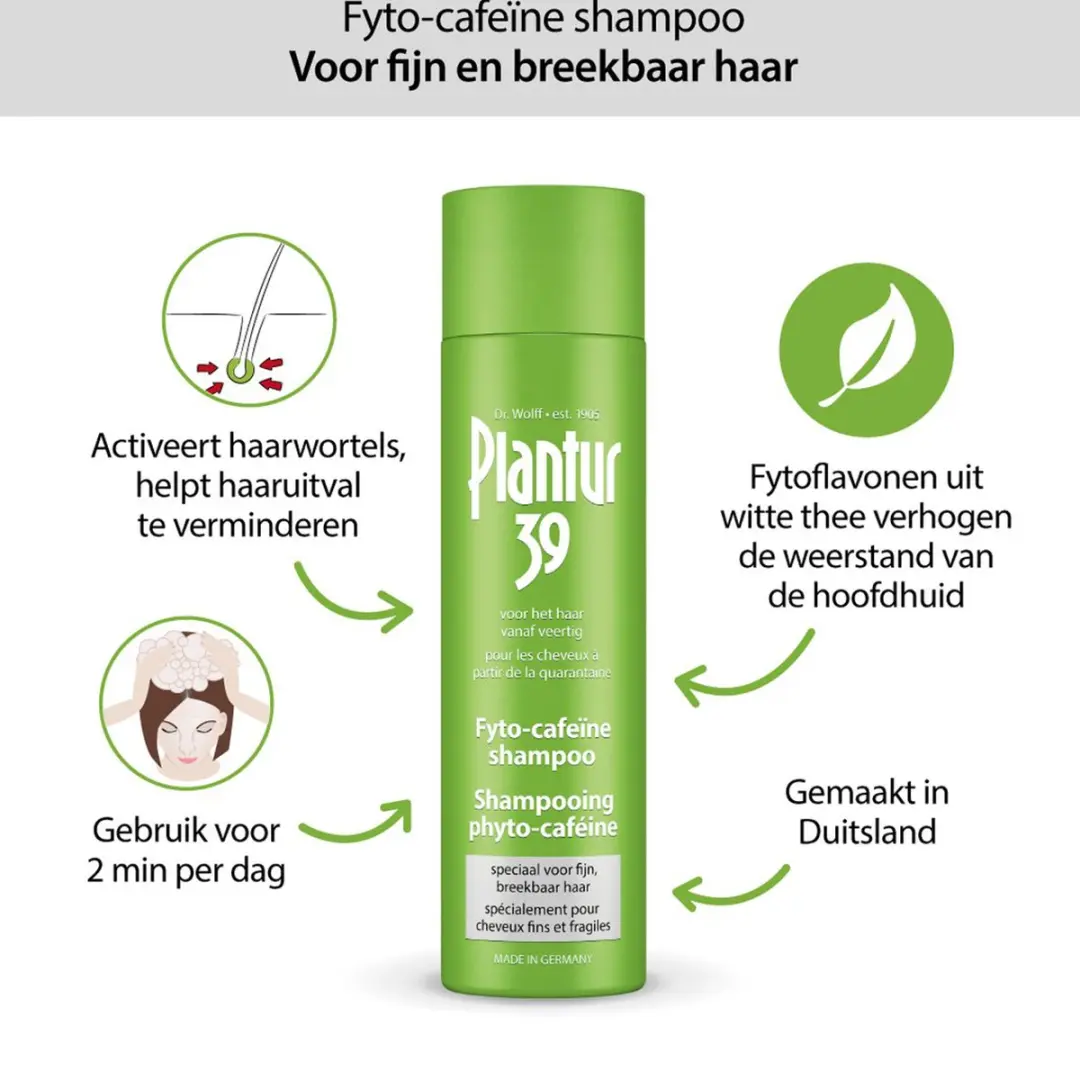 Plantur 39 Cafeïne Shampoo 250ml
