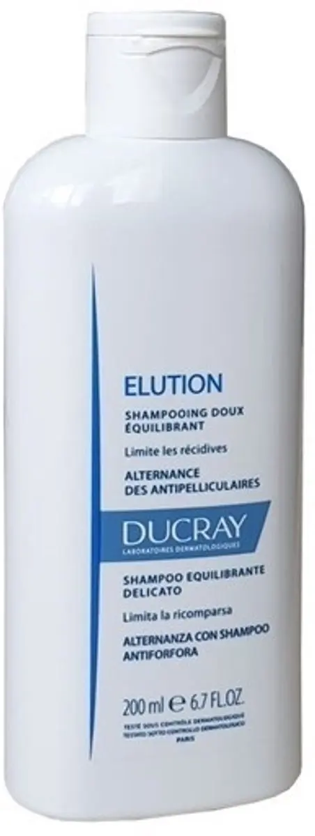 Ducray Elution Shampoo Doux Équilibrant 200ml