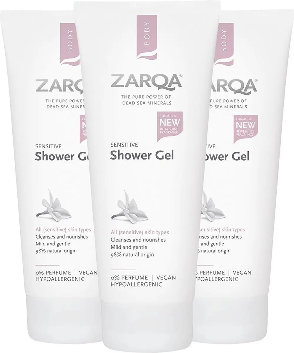Zarqa Sensitive Douchegel - 3x200ml
