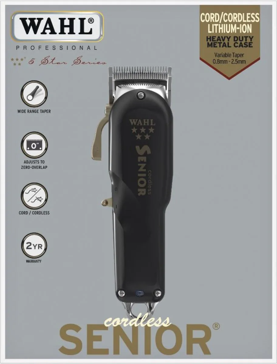 Wahl Senior Cordless Tondeuse - Draadloos