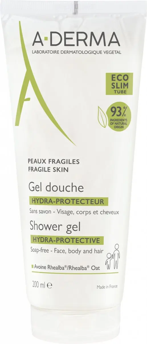 A-Derma Les Indispensables Hydraterende Douchegel 200ml