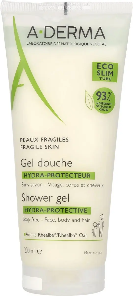 A-Derma Les Indispensables Hydraterende Douchegel 200ml